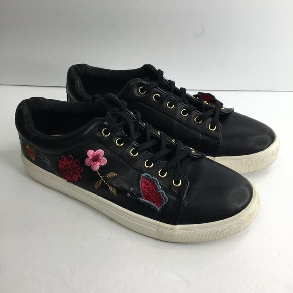 Nanette by Nanette Lepore Wildflower Embroidered Sneaker Size 9.5M - Picture 2 of 12